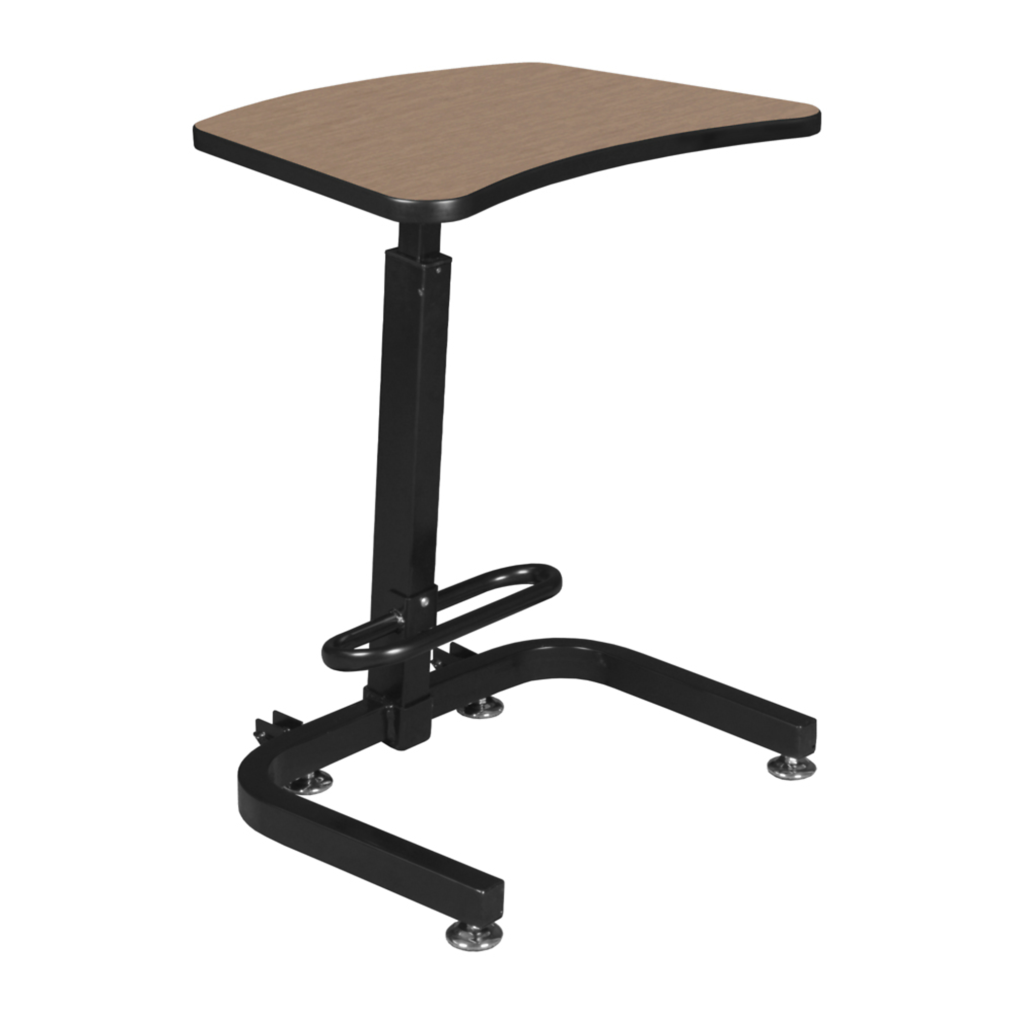 Regency Furniture Brody Sit-Stand Desk — Noble Oak, 1in. Thick, Scratch-Resistant, Model# 1900NO